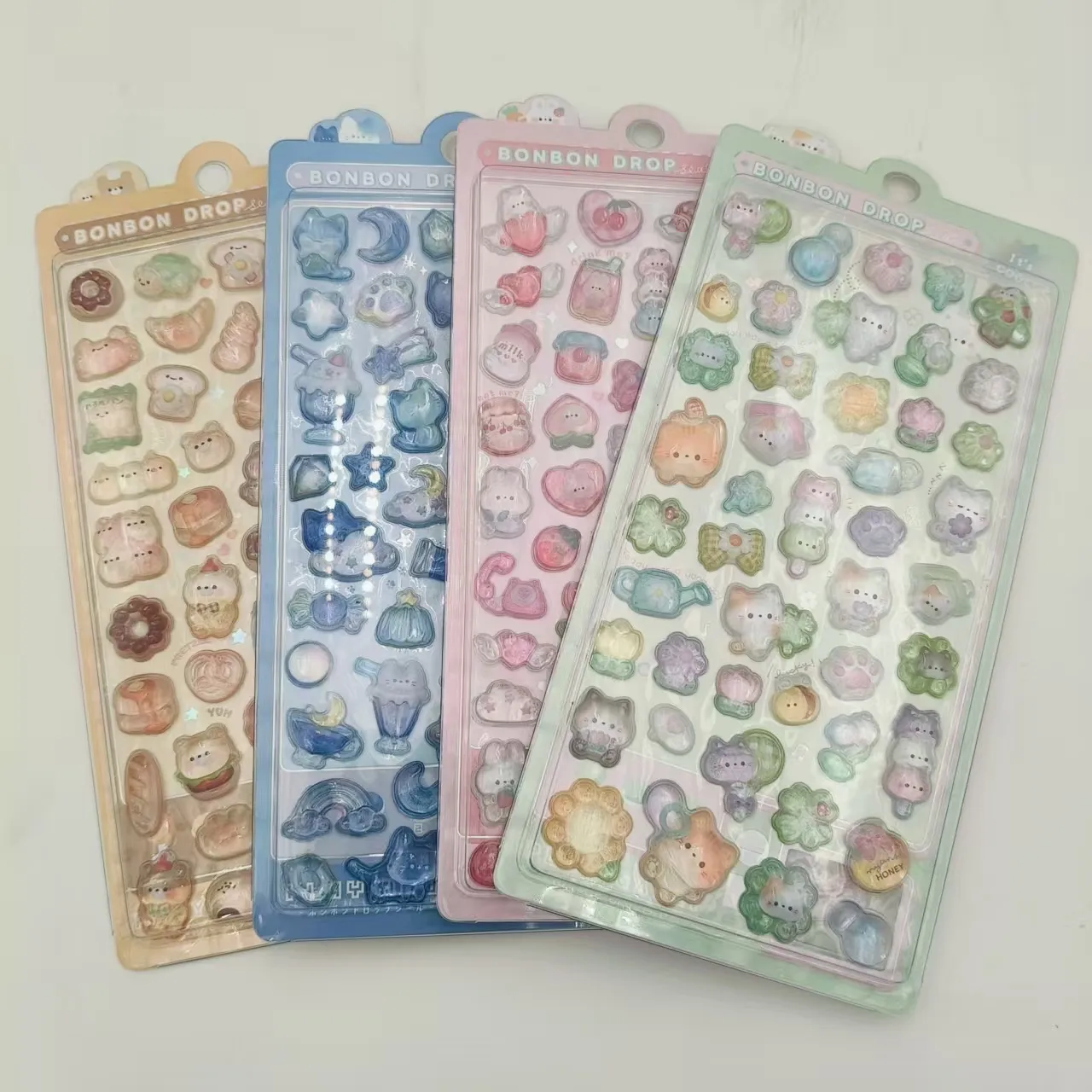 3D Relyef Uşaq Etiketləri Göndərməyə hazırdır