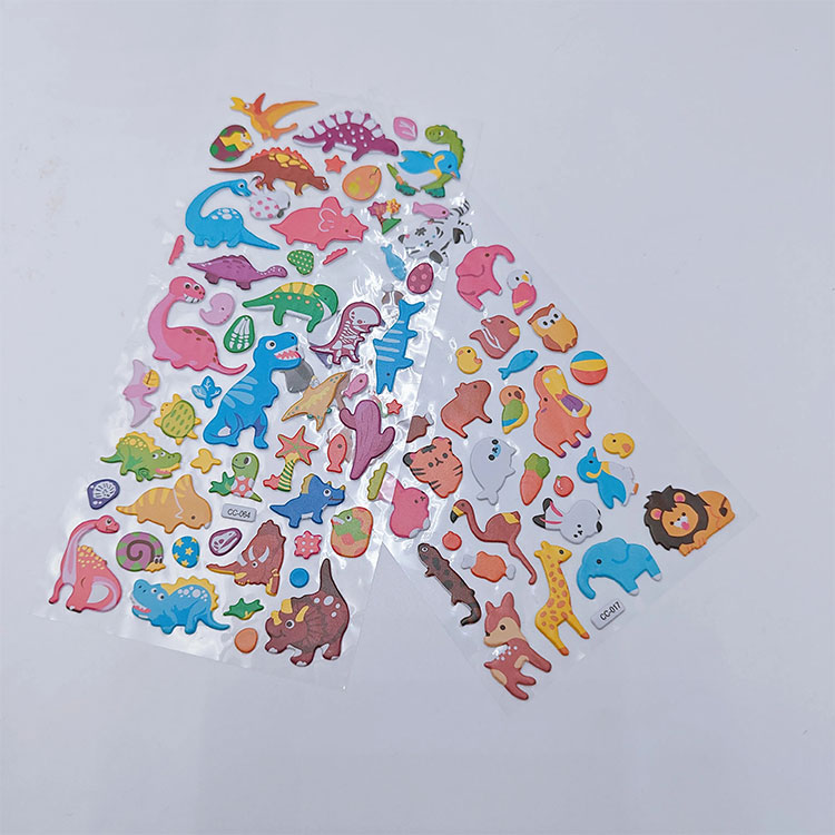 Cizgi filmi şəffaf stiker