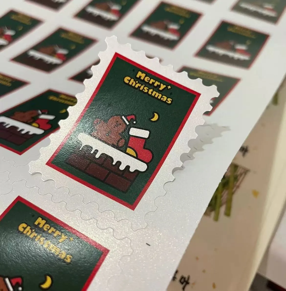 Milad möhürü etiketləri