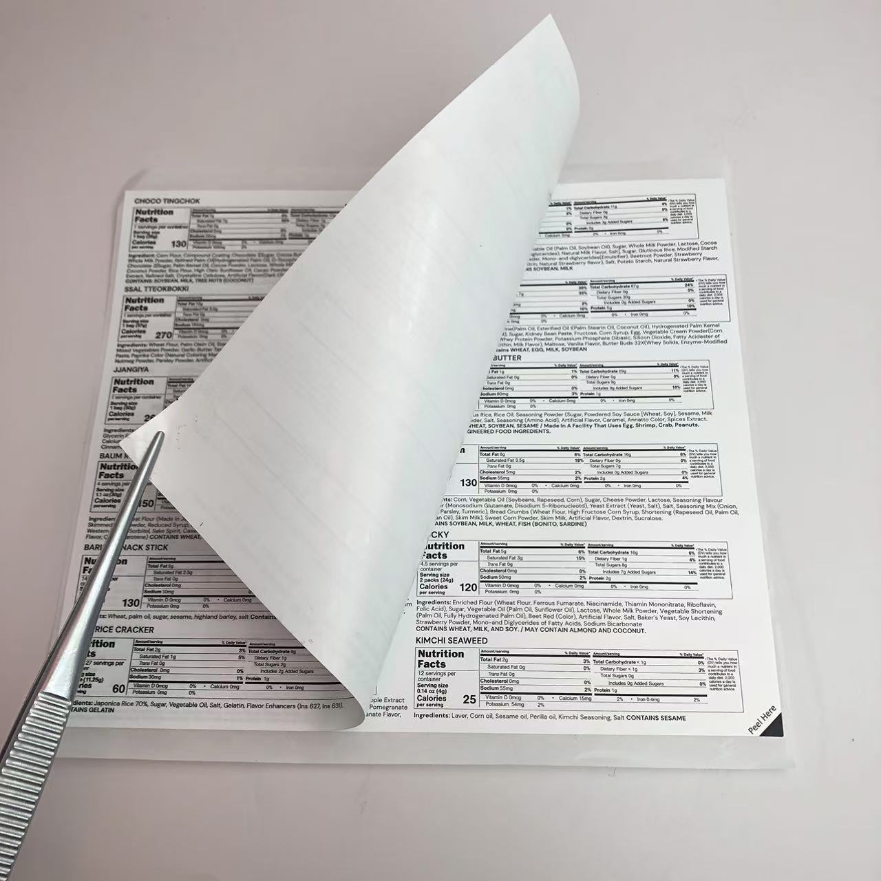 2 Lays Labels əlavə edir